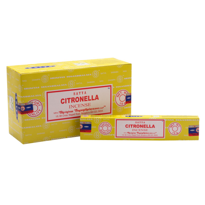 Incenso Citronella 15Gr Satya