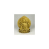 Golden Buddha - Throne 14cm