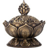 Metal Incense Burner - Lotus