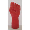Vela Puño Rojo - Grande