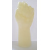 White Fist Candle - Large