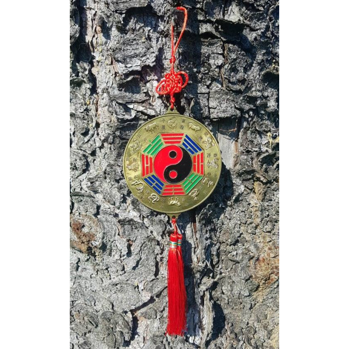 Chinesisches Yingyang-Spiegel 12cm