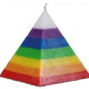 Pyramid candle 7 colors