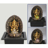 Golden Ganesha Fountain with Ball - Resin