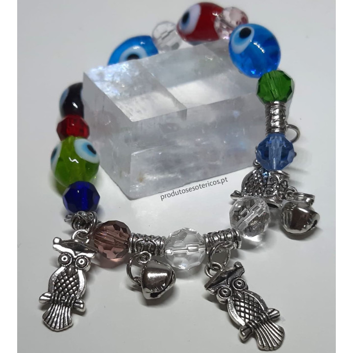 Pulseira Olho Turquia - 3 Mochos