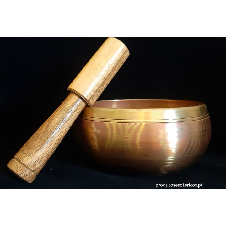 Taça Tibetana Latão - Ganesha