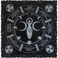 Annual Wheel Cloth of the Pagan Altar - 60x60cm