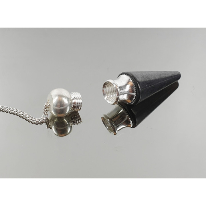 Pendolo di Alta Vibrazione - Turmalina Nera