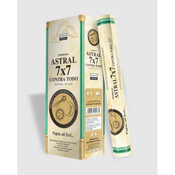 Incenso Astrale 7X7 Contro Tutto Darshan