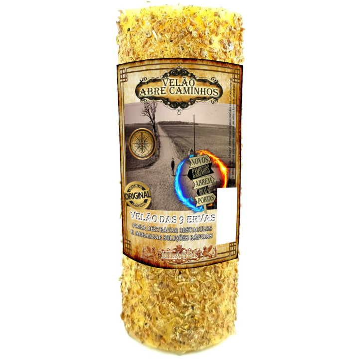 Velone Apri Passaggi - candela di erbe