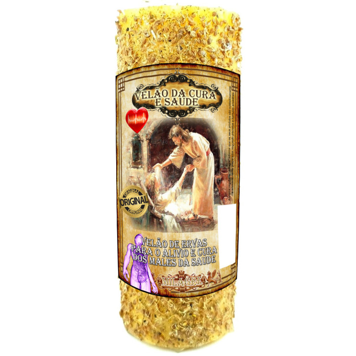 Velone Cura e Salute - candela erbe