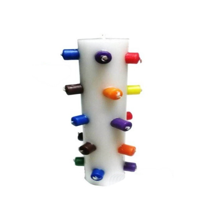 weiße 21-Magien-Kerze – vollständige Entlastung - Kerze