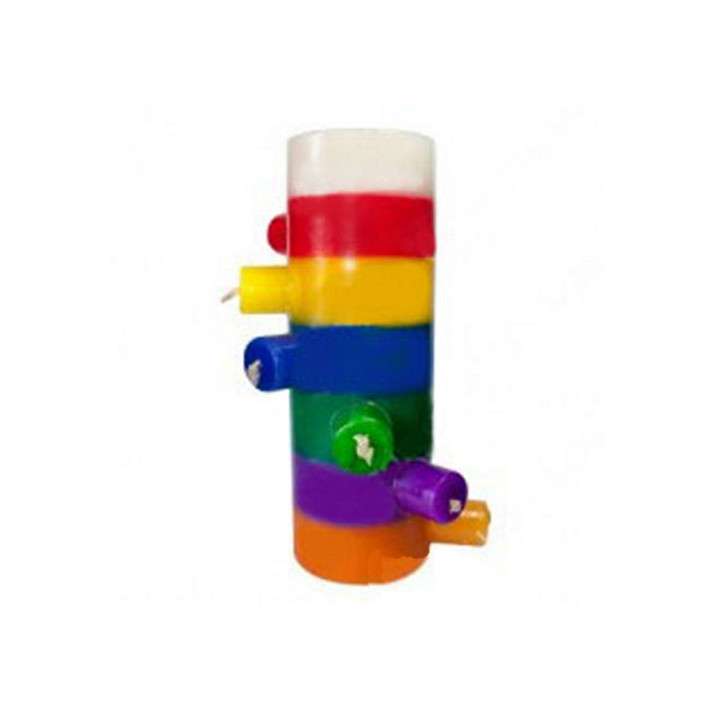 velone 7 fiamme 7 colori – Per Tutto - candela