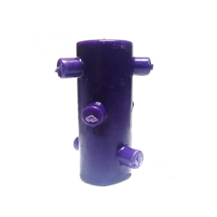 velone 7 fiamme viola – vinci il nemico - candela