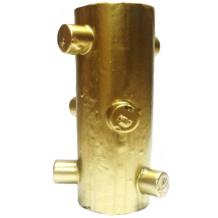 velão 7 mechas dourado – abundância e felicidade