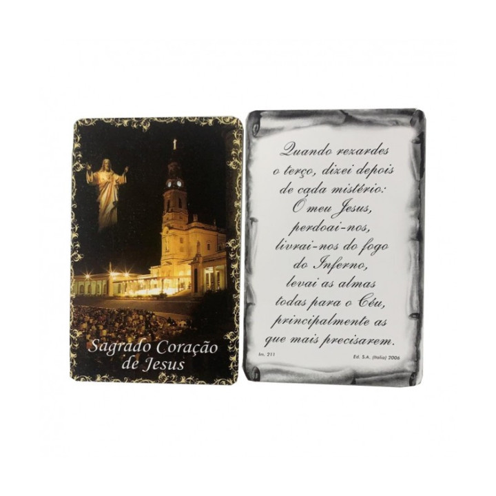 biglietto – sacro cuore di Gesù