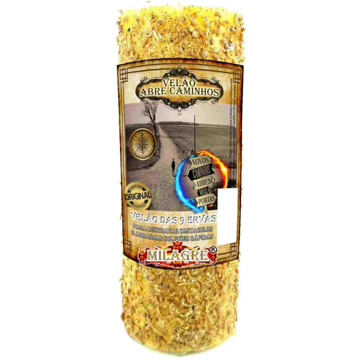 Velone Apri Passaggi - candela di erbe