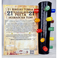 candela di 21 magie nera – candela scioglie tutto