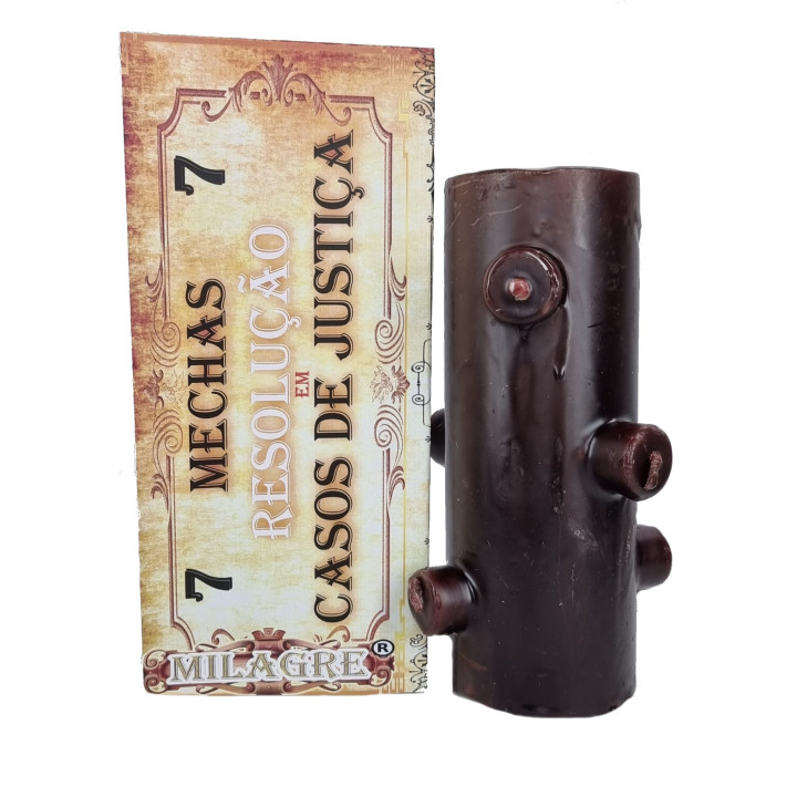 velão 7 mechas castanho – justiça