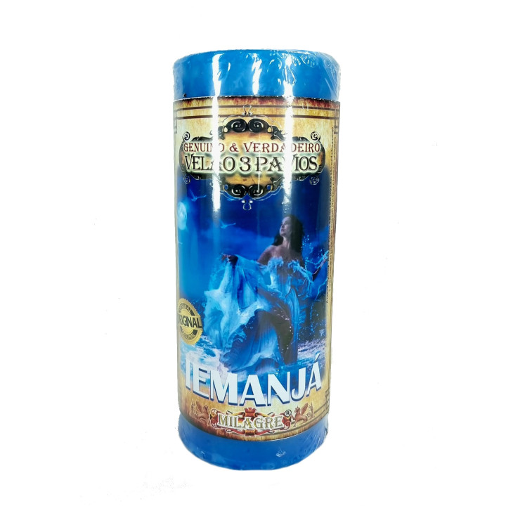 vela de 3 pavios orixá – iemanjá