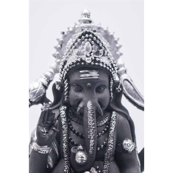Ganesha - Resina Prateada (B)