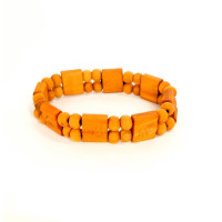 Pulsera Budista de Madera con OM – Buenas Energías