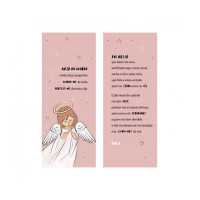 Pagela Anjo Da Guarda Rosa