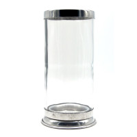 Portavelas 7 Días | Soporte de Aluminio y Vidrio