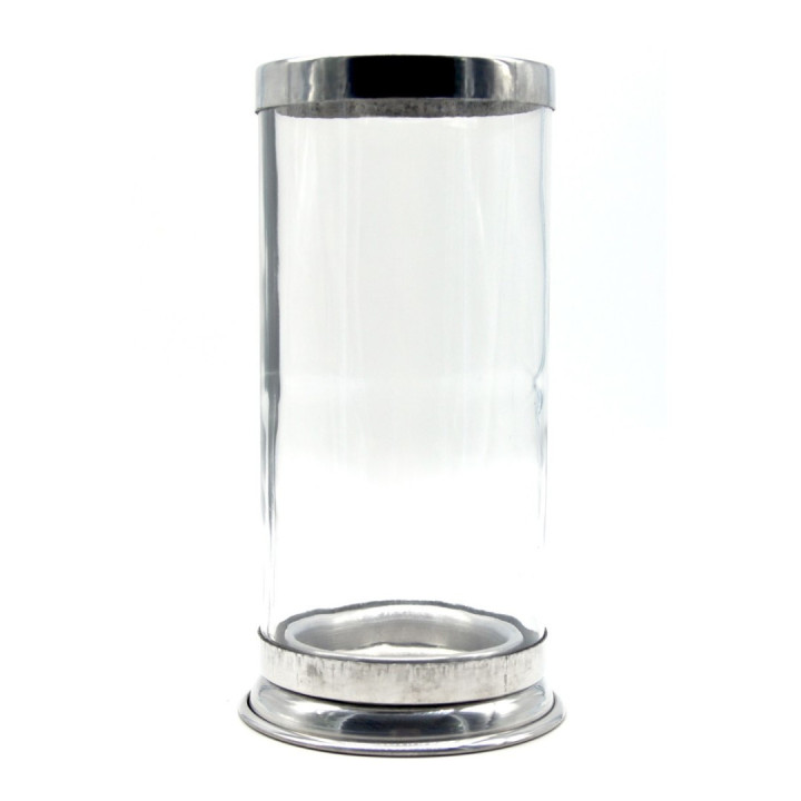 Portavelas 7 Días | Soporte de Aluminio y Vidrio