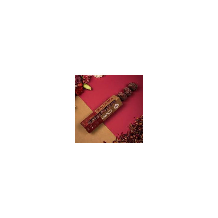 Pastilhas de Defumação 7 Dias Rosa e Lavanda