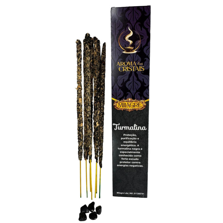 Handmade 20g Tourmaline Incense with Natural Minerals