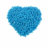 Cuentas Azul Claro 220 g | Para Collares Espirituales y Artesanía
