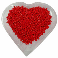 Cuentas Rojas 220 g | Para Collares Espirituales y Artesanía