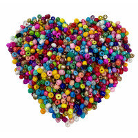 Cuentas de Colores 220g | Para Guías, Pulseras y Trabajos Espirituales