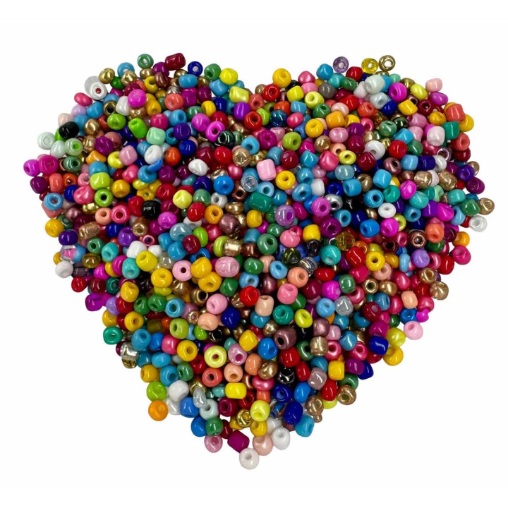 Cuentas de Colores 220g | Para Guías, Pulseras y Trabajos Espirituales