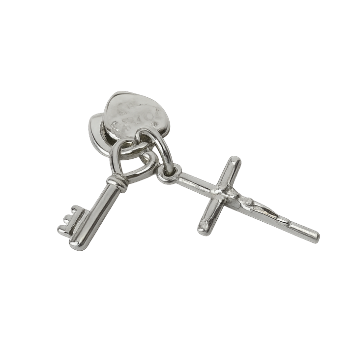 Agnus Dei Plateado | Amuleto Religioso de Protección y Fe