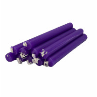 10 Velas Lila 15cm | Velas para Rituales y Espiritualidad