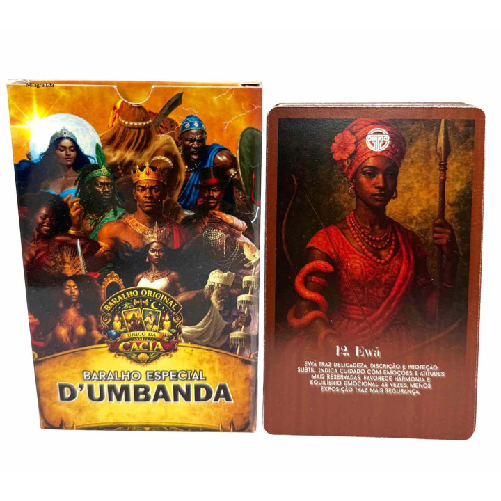 Baraja Especial de Umbanda – 40 Cartas de los Orixás