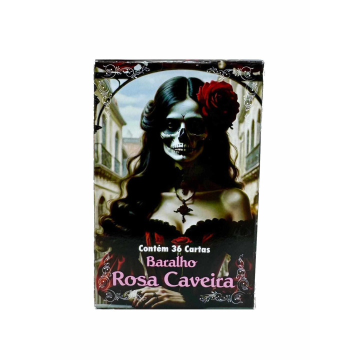 Baraja Rosa Caveira – 36 Cartas y Manual | Milagre