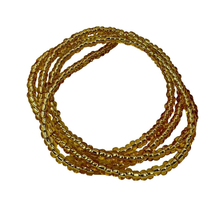Collar Espiritual Dorado 45 cm – Fe | Milagre