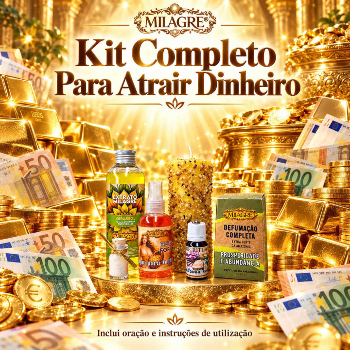 Kit Completo Para Atrair Dinero