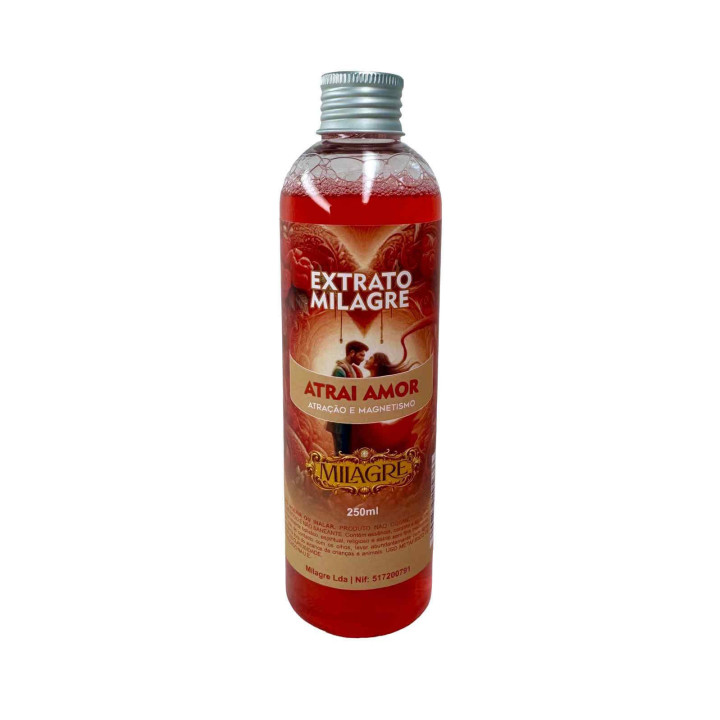 Baño Atrae Amor 250ml – Atracción y Magnetismo | Milagre