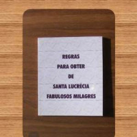 livro orações – santa lucrécia