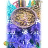 purple dreamcatcher – 13cm