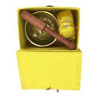 yellow Tibetan bowl – 9cm